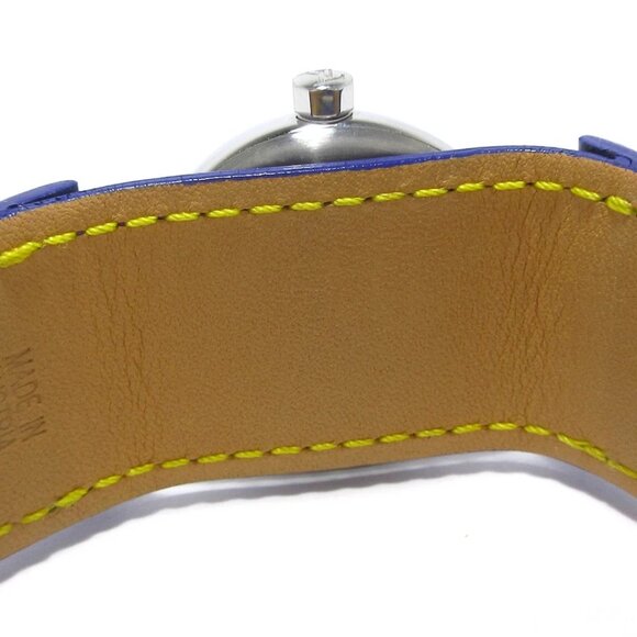 LOUIS VUITTON Tambour Lovely PM Silver Purple Wrist Watch 649-081425 - Picture 9 of 12